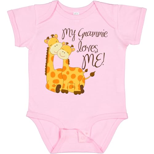 inktastic My Grammie Loves Me Baby Bodysuit