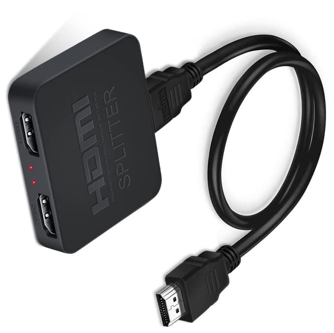 Amazon | 4K 60Hz HDMI 分配器 1入力2出力 HDMI スプリッター 最大帯域