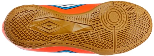 Chuteira Futsal, Cannon, Umbro, Masculina, Coral/Vermelho/Azul, 44
