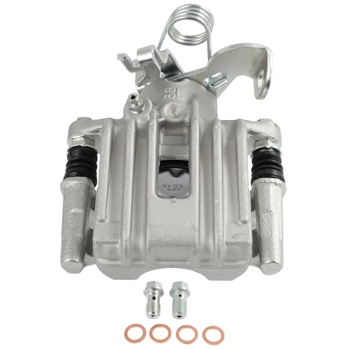 Image of cciyu 19-B2891 Rear Left Brake Caliper Assembly w /Bracket Fit 2002-2006 For Audi For A4,2002-2005 For Audi For A4 Quattro