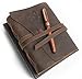 [Top Rated Embossed Leather Journal & Gift Box] Best Luxury Handmade Leather Bound Notebook by Golden State Ink - Celtic Knot - Travel Diary -7 x 5 Sketchbook - Unlined Paper- Vintage Antique Notepad