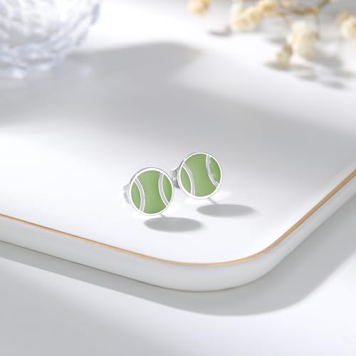 Sports Earrings Stud for Teenagers Boys Girls Children Basketball/Baseball/Soccer/Volleyball/Rugby/Tennis/Badminton Hypoallergenic3