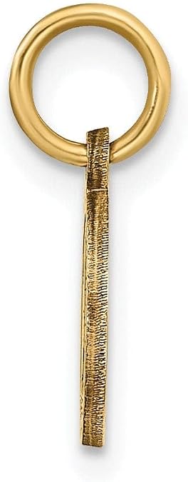 Bijou Solid 10k Yellow Gold St. Christopher Pendant