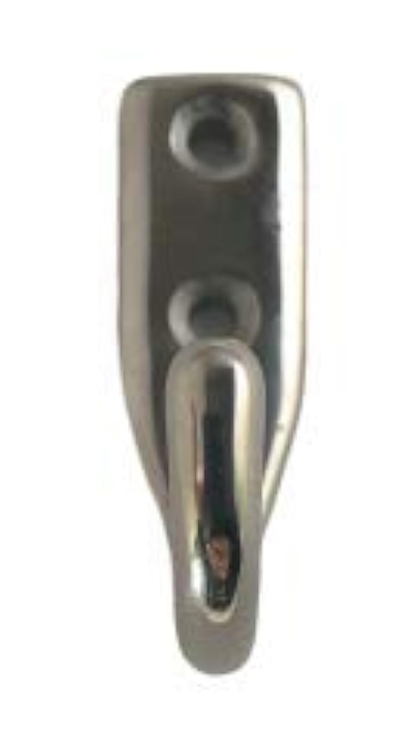 Crochet de terrasse inox 316 type T25 3.8cm accastillage marin et fixation quincaillerie extérieure