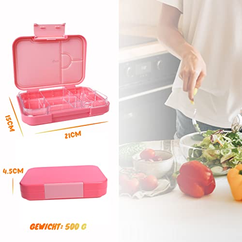 Brotdose für Kinder MKHDD Bento Box Kinder, Lunchbox