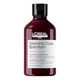 L'Oréal Professionnel Vitamino Color Spectrum Sulphate Free Shampoo, For Coloured Hair, With Ferulic Acid + Citric Acid, Shine, Lock in Day 1 Colour Vibrancy for 100 Days, 300ml