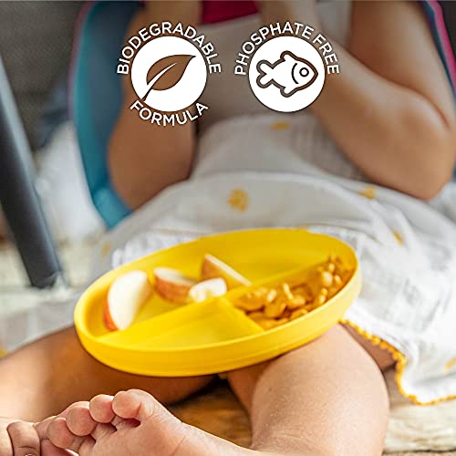 Lemi Shine Dish Detergent Booster, Hard Water Stain Remover, Multi-Use Citric Acid Cleaner With Award-Winning Dishwasher Cleaner (38 Oz + 1 Dishwasher Cleaner, 1 Pack) #TOP4