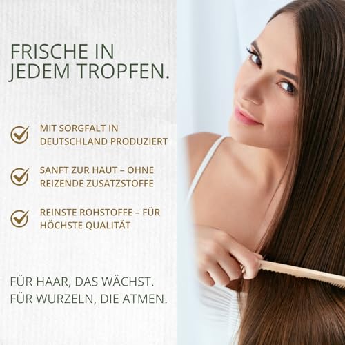 Rosmarinwasser 100ml | Für Haut & Haare von Nordic Pure | Vitalisierendes Rosmarin-Extrakt zur Pflege von dünnem, trockenem & brüchigem Haar | Rosmarin Hydrolat ohne Öl