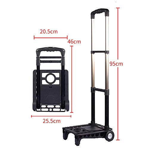 Carretilla portátil multifunción plegable sin bolsa miniatura 3