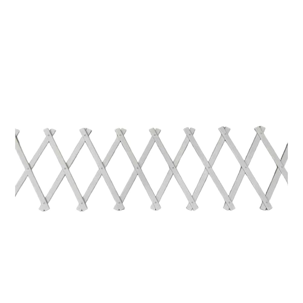 Risveglio Expandable Garden Trellis Thickened Plastic Fence Climbing Plants Outdoor Support White 38x23cm