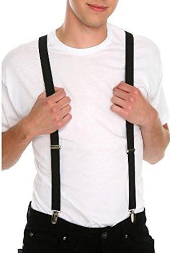 Womens Suspenders Black