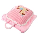 GARVALON Reisedecke und Kissen 2 in 1 Pferdemotiv 170 X 102cm Flauschige...