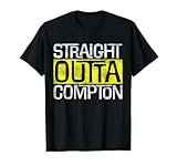 Straight-Outta Out Of Compton Funny Distressed T-Shirt
