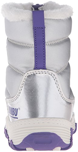 Khombu Girl's Mayra Snow Boot, Silver, 5 M Us Big Kid #TOP7