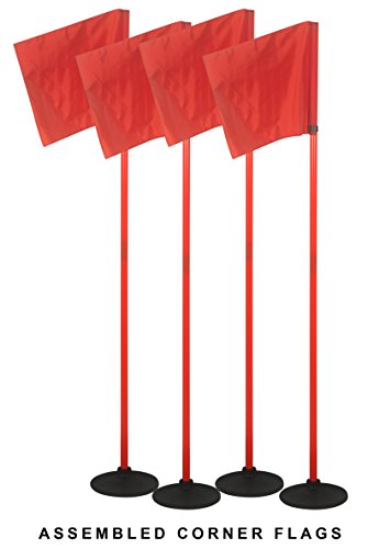 American Challenge Soccer Sports Coaching Sticks Flags (Red, Standard) #TOP2