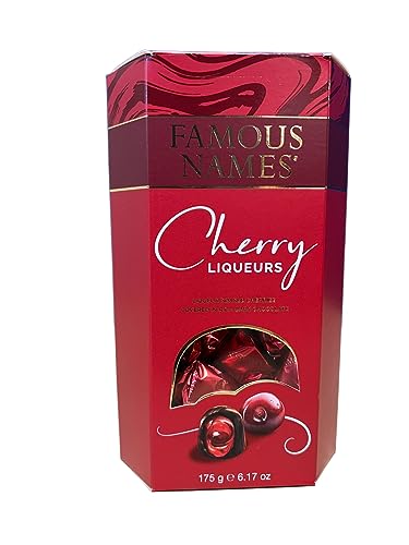 Famous Names Cherry Liqueur Chocolates, 175g x 2