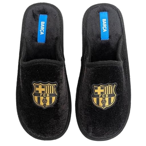 MARPEN SLIPPERS, Zapatillas de Casa Ligeras de Invierno Oficiales del FC Barcelona de Fútbol para Hombre o Mujer, Abiertas Negras, Talla 44 | Ya disponible en tu tienda friki favorita! En mundofriki.es! MARPEN SLIPPERS, Zapatillas de Casa Ligeras de Invierno Oficiales del FC Barcelona de Fútbol para Hombre o Mujer, Abiertas Negras, Talla 44 | Ya disponible en tu tienda friki favorita! En mundofriki.es!