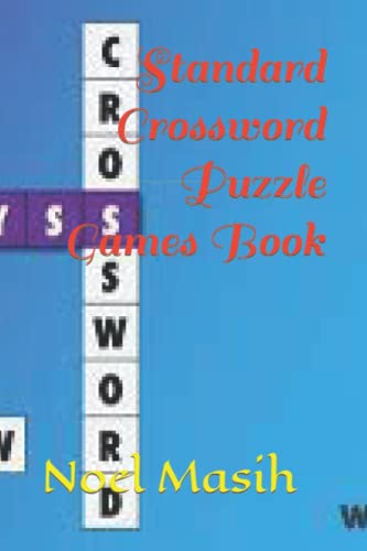 Standard Crossword Puzzle Games Book