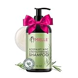 Mielle Organics Rosemary Mint Hair Strengthening Biotin Shampoo - Moisturizing Hair Shampoo for Women and Men to Gently Cleanse, Repair & Protect Strands (12 oz)