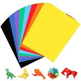 Colored Cardstock for Crafts and Cards, 8.5 x 11 inch / 90 Sheets /8 Colors Paper 65Ib 180g UAP08