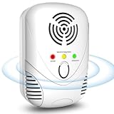 【最新式】ネズミ 駆除 超音波 強力 ゴキブリ 対策 【PSE認証取得済】【電磁波+5種類超音波+圧力波+常夜灯】害虫駆除器 虫除け コウモリ撃退 広範囲 230畳 対応 忌避器 害虫で悩まない！ 蚊 虫 アリ ハエ ノミ クモ ハチなどに対応 省エネ 静音無毒