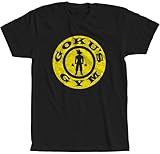Goku's Gym Anime Work Out Training Fitness Vintage T-Shirt S Black