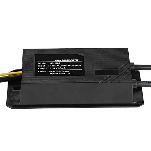 Neon Light Power Adapter, Electronic Transformer 7.5KV 30mA US Plug for Beer Signs Bar Lights by Walfront - Image 7