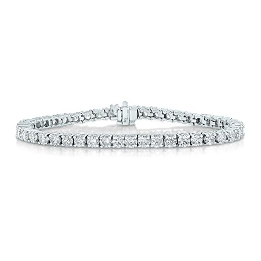 Vir Jewels 2 CT SI2-I1 IGI Certified Diamond Bracelet Tennis 14K White Gold (I-J)