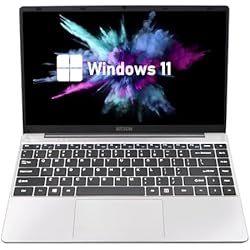 FUNYET Ordenador Portatil 14.1 Pulgadas, Celeron N5095 Computadora Portatil Convertible 180° 8GB RAM 256GB SSD Laptop IPS FHD1920*1080 Windows 11 Pro Mini HDMI WiFi Bluetooth Laptop Delgada y Liviana