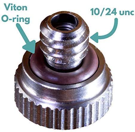 Ammist Mister Nozzle Stainless Steel Fog Nozzles Muti-Pack 0.30Mm (0.012Inch) Orifice 10/24 Unc Thread For Garden, Humidification, Outdoor Cooling, Dust Control, Landscaping (Multi-Pack) (23/Packs) #TOP1