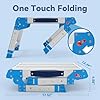 Loyoda Work Platform 600 Lbs, Folding Step Stool with One-Touch Automatic Fold, 3 Height Adjustment Step Platform, Perfect for RV Cleaning, Home Painting and Reaching High Places, Standard
