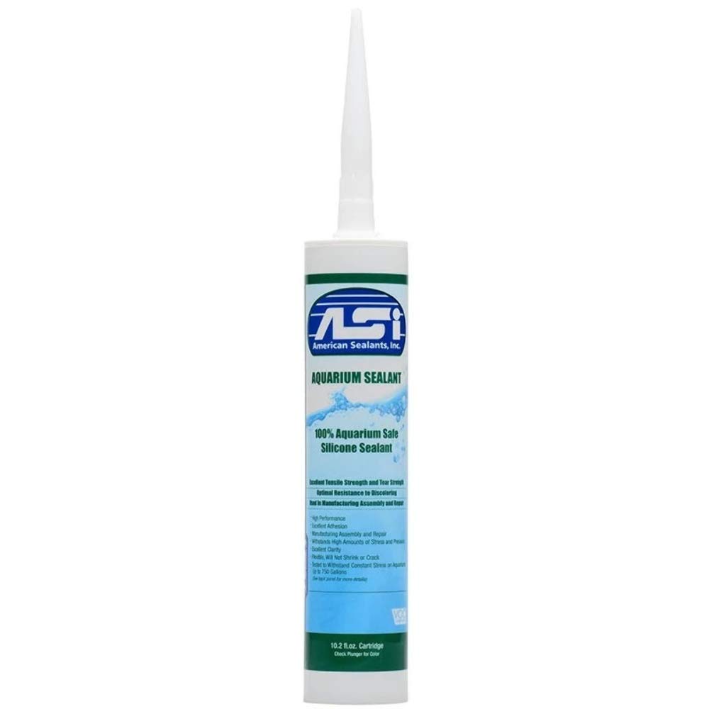 Clear Aquarium Silicone Sealant - 10.2 Fluid oz Cartridge-3pack