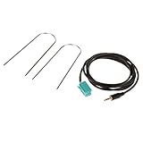  Aux Mp3 de Cable para Renault Megane Espace Operandi Escénica Con Llaves