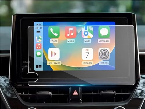 Verre trempé Toyota RAV4 2023-2024 protection écran 10.5 pouces pour console et GPS