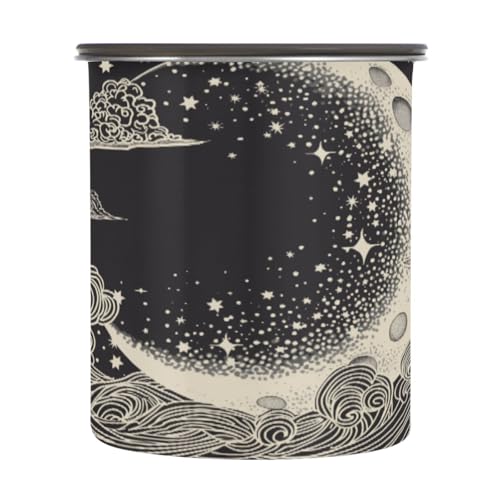 Envase para café de acero inoxidable 900 ml hermético