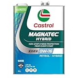 カストロール エンジンオイル MAGNATEC HYBRID 0W-16 4L 4輪ガソリン車専用全合成油 Castrol