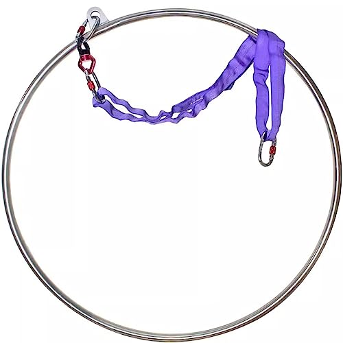 Aerial Lyra - Juego de aros para entrenamiento de circo y estudio de danza