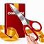 Scissors + Gold Ribbon