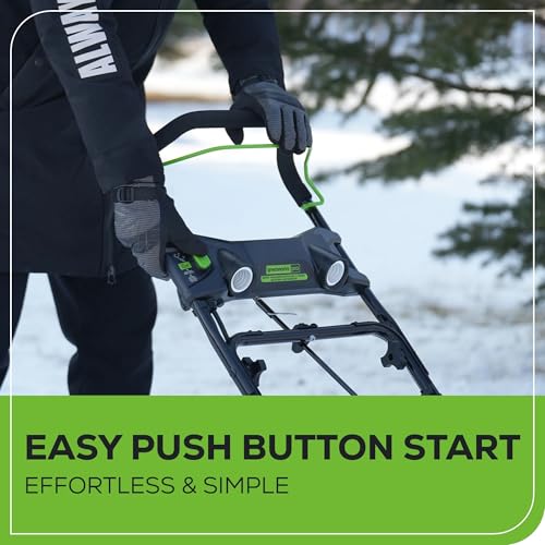 Greenworks 80V (75+ Compatible Tools) 20” Brushless Cordless Snow Blower, 2.0Ah Battery and Charger Included by Greenworks - Image 7