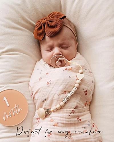 Jollybows 40Pcs Baby Girls Hair Bows Headband Nylon Hair Band Elastic Hair Accessories For Kids Infants Toddlers #TOP3