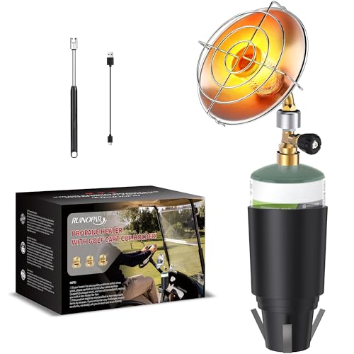9,200BTU Propane Golf Cart Heater