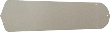 Craftmade BCD52-BN Contractors Standard Series Fan Blades Replacement 52-Inch, Brushed Nickel, Set of 5