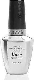 Base Universal Gel Cuccio Soak-Off Unhas 13ml Blindagem Alongamento UV LED