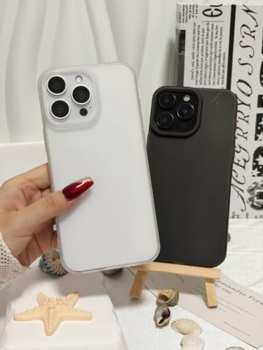 Coque iPhone 14 Pro anti-choc et anti-trace toucher doux rose - 4