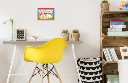 Creart Kids peinture au numéros : Chiens joueurs Ravensburger Jeux France - vue 5