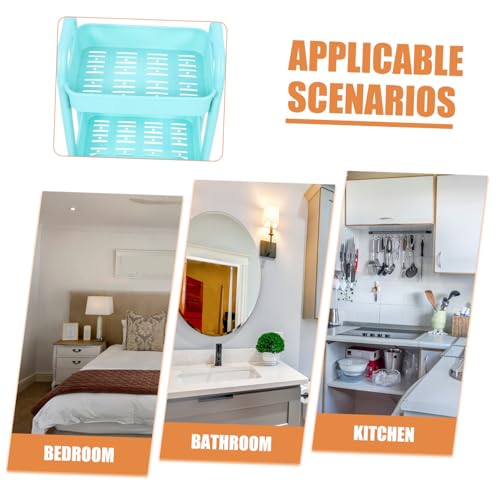 CIYODO Rack De Carrinho Organizador De Carrinho De Armazenamento Rolante Carrinho De Armazenamento D