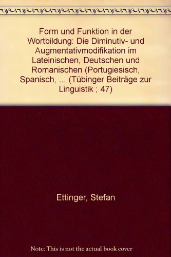 Form und Funktion der Wortbildung