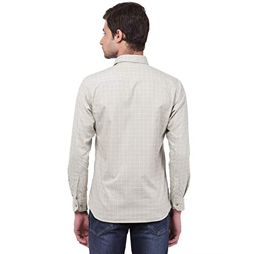 Image of TAHVO Men's Regular Fit Long Sleeves Cotton Formal Shirt