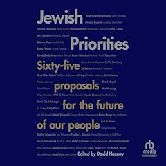 Jewish Priorities Audiolibro Por David Hazony - editor arte de portada
