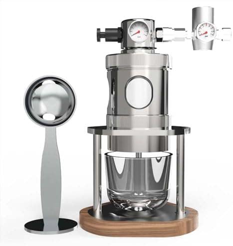 Cafetera Portátil Manual de Espresso con Manómetro y 16 Bar de Presión